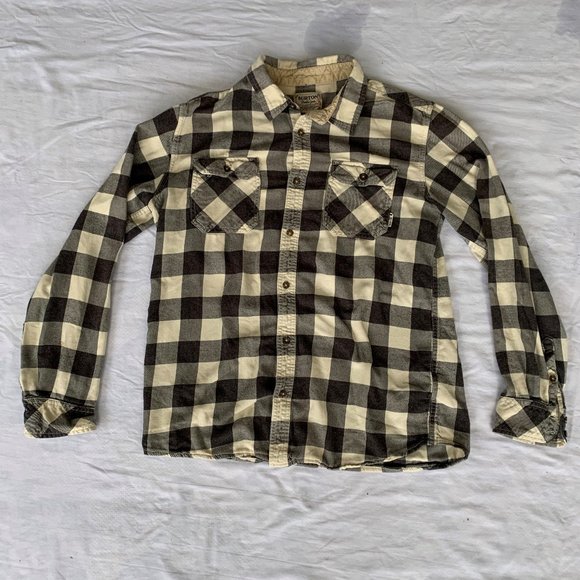 Burtons Mens Snowboarding Flannel Shirt - Size Large - Picture 1 of 4